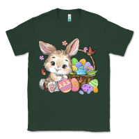 Sports Green easter bunny Classic Tee - MaliasSmallBusiness