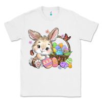 White easter bunny Classic Tee - MaliasSmallBusiness