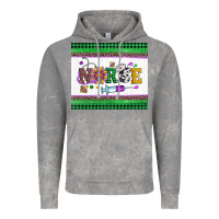 Cloud Rock mardi gras nurse Vintage Hoodie - Artiststas