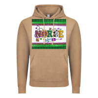 Vintage Coffee mardi gras nurse Vintage Hoodie - Artiststas