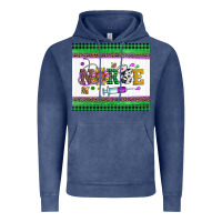 Vintage Denim mardi gras nurse Vintage Hoodie - Artiststas