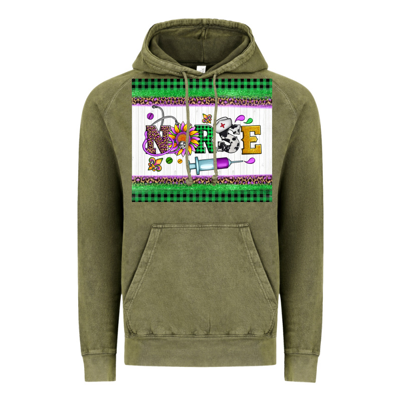 Mardi Gras Nurse Vintage Hoodie by Artiststas | Teevron
