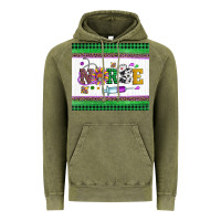 Vintage Olive mardi gras nurse Vintage Hoodie - Artiststas