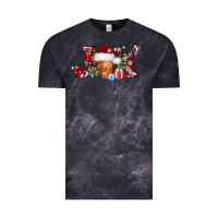 Cloud Black joy christmas heifer Vintage Tee - AdoDesignShop