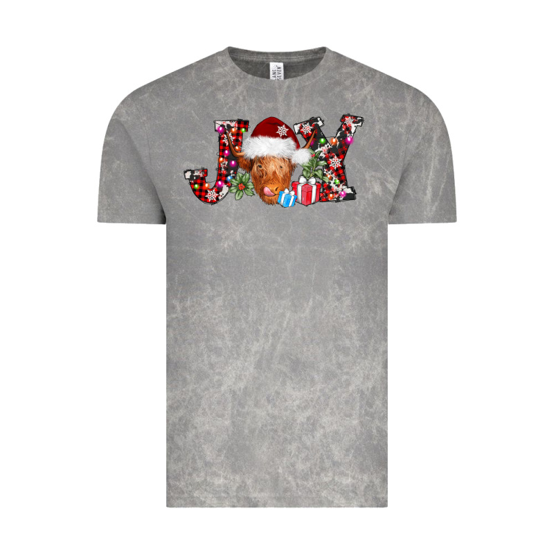 Joy Christmas Heifer Vintage Tee by AdoDesignShop | Teevron