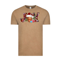 Vintage Coffee joy christmas heifer Vintage Tee - AdoDesignShop