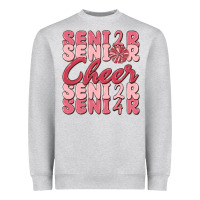 Heather Grey senior cheer 2024 Heavyweight Sweatshirt - MaliasSmallBusiness