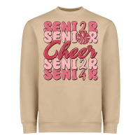 Mushroom senior cheer 2024 Heavyweight Sweatshirt - MaliasSmallBusiness