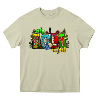 Mossy oh holy night Heavy Core Tee - CowhideDigitalArt