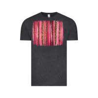 Vintage Black valentines day leopard glitter brushstroke Vintage Tee - Jasminsmagicworld