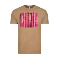 Vintage Coffee valentines day leopard glitter brushstroke Vintage Tee - Jasminsmagicworld