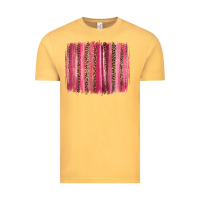 Vintage Mustard valentines day leopard glitter brushstroke Vintage Tee - Jasminsmagicworld
