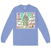 Colony Blue self love Long Sleeve Tee - MaliasSmallBusiness