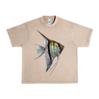 French Oak Angelfish Urban Heavy Tee - LillyAllenDesigns