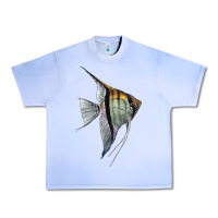 Grape Ice Angelfish Urban Heavy Tee - LillyAllenDesigns