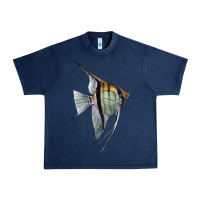 Navy Angelfish Urban Heavy Tee - LillyAllenDesigns