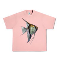 Salmon Angelfish Urban Heavy Tee - LillyAllenDesigns