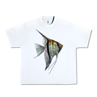 White Angelfish Urban Heavy Tee - LillyAllenDesigns