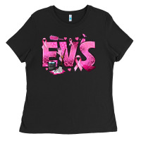 Black Environmental Services Breast Cancer Ladies Tee - texasbilliewilder