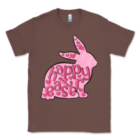 Chestnut happy easter rabbit Classic Tee - MaliasSmallBusiness