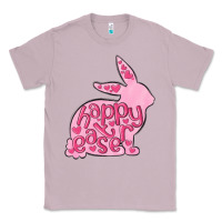 Lilac happy easter rabbit Classic Tee - MaliasSmallBusiness