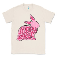 Natural happy easter rabbit Classic Tee - MaliasSmallBusiness