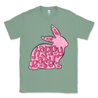 Sage happy easter rabbit Classic Tee - MaliasSmallBusiness