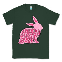 Sports Green happy easter rabbit Classic Tee - MaliasSmallBusiness