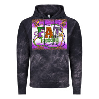 Cloud Black fat tuesday fleur de lis and mardi gras beads Vintage Hoodie - Artiststas