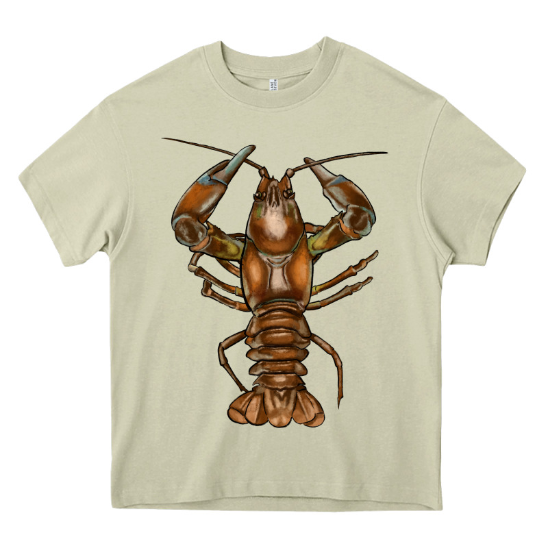 Crawfish Heavy Core Tee by FaDigitalArtStudio | Teevron