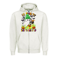 Oatmeal Heather no diggity bount to bag it up Zipper Hoodie - LillyAllenDesigns