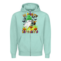 Seafoam no diggity bount to bag it up Zipper Hoodie - LillyAllenDesigns