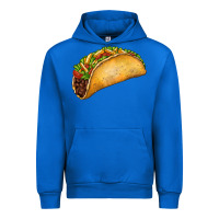 Cobalt Taco Urban Hoodie - FaDigitalArtStudio