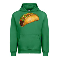 Emerald Taco Urban Hoodie - FaDigitalArtStudio