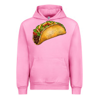 Fuchsia Pink Taco Urban Hoodie - FaDigitalArtStudio