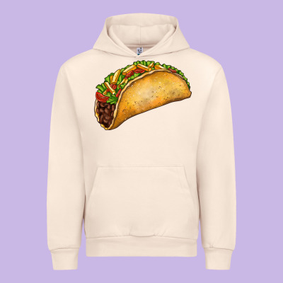 Taco Urban Hoodie Designed By Fadigitalartstudio