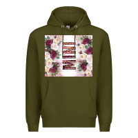 Army Green mother’s day mini flowers tumbler tbs Premium Hoodie - TumblerDesignByShophia