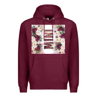 Burgundy mother’s day mini flowers tumbler tbs Premium Hoodie - TumblerDesignByShophia