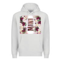 Dove Grey mother’s day mini flowers tumbler tbs Premium Hoodie - TumblerDesignByShophia