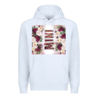 White mother’s day mini flowers tumbler tbs Premium Hoodie - TumblerDesignByShophia