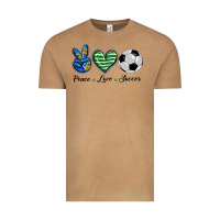 Vintage Camel peace love soccer Vintage Tee - BarkalooDesign