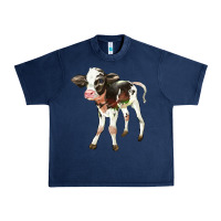 Navy Holstein Calf Urban Heavy Tee - LillyAllenDesigns