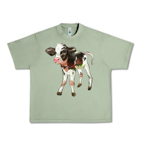 Oil Green Holstein Calf Urban Heavy Tee - LillyAllenDesigns