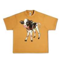 Peanut Butter Holstein Calf Urban Heavy Tee - LillyAllenDesigns