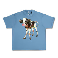 Pebble Blue Holstein Calf Urban Heavy Tee - LillyAllenDesigns