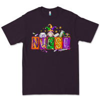 Plum nurse mardi gras Premium Tee - RacoonDesign