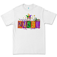 White nurse mardi gras Premium Tee - RacoonDesign