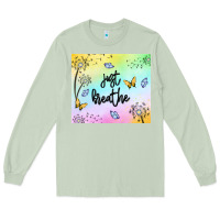 Matcha just breathe Long Sleeve Tee - MaliasSmallBusiness