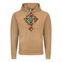 Vintage Camel christmas cross Vintage Hoodie - AdoDesignShop