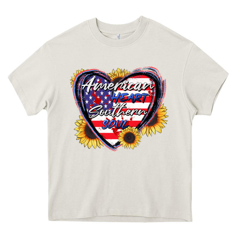 American Heart Southern Soul Heavy Core Tee by CowGirlArtShop | Teevron